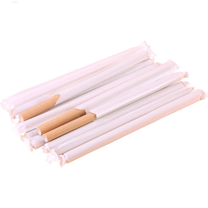

Disposable kraft paper Straws Eco-Friendly Biodegradable Drinking straws Paper Straws for Juices