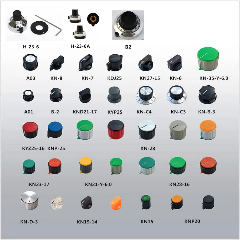 6.0mm 6.35mm Potentiometer Knob Buy Knobs For Potentiometer,6mm