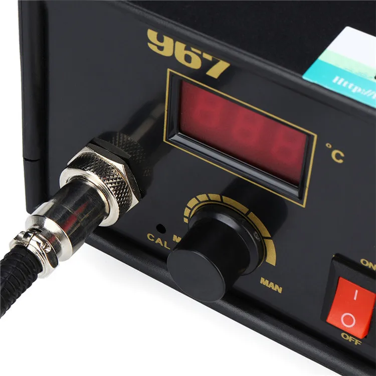 Hot Air Solder Station And Soldering Iron Frequency Change Output Power