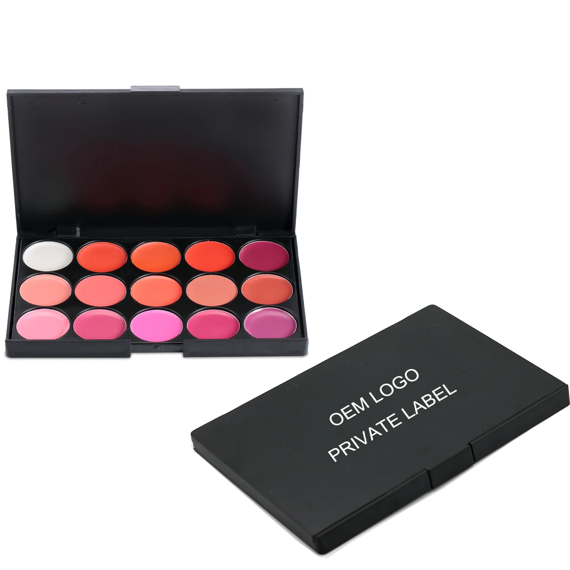 

Hot Sale Cheap Makeup Palette Vendor Cream Private Label Custom Lipgloss Palette