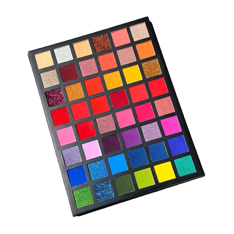 

Wholesale your own eye shadow palette customized private label high coloring eye shadow multicolored DIY eye shadow palette