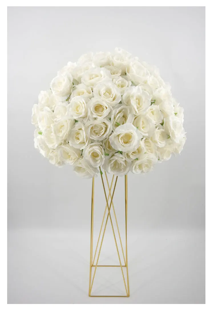 新到货婚礼花球事件表中心人造花派对装饰