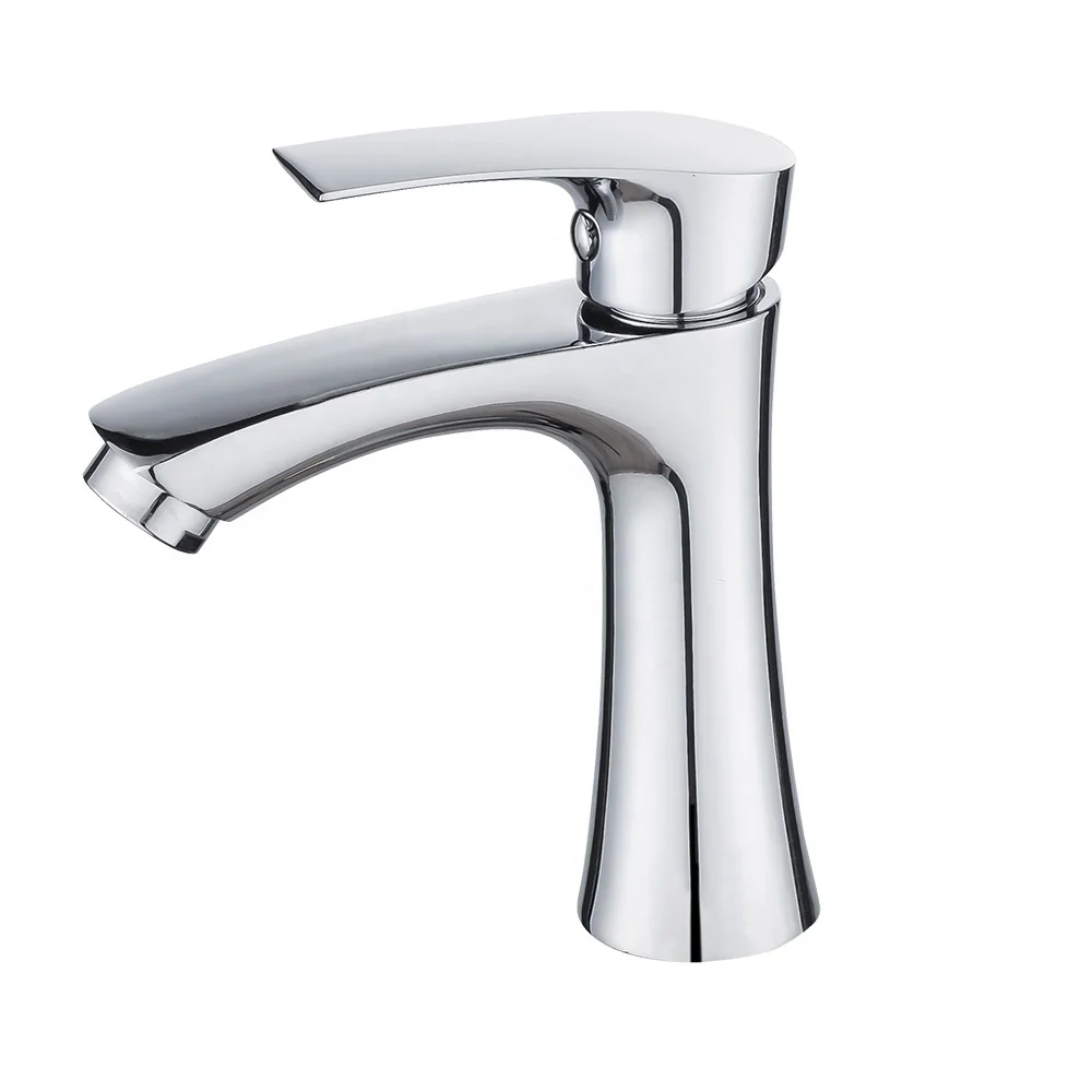 
Single Handle Brass Long Basin Faucet Cheap Copper Basin Faucet Hot And Cold Faucet 