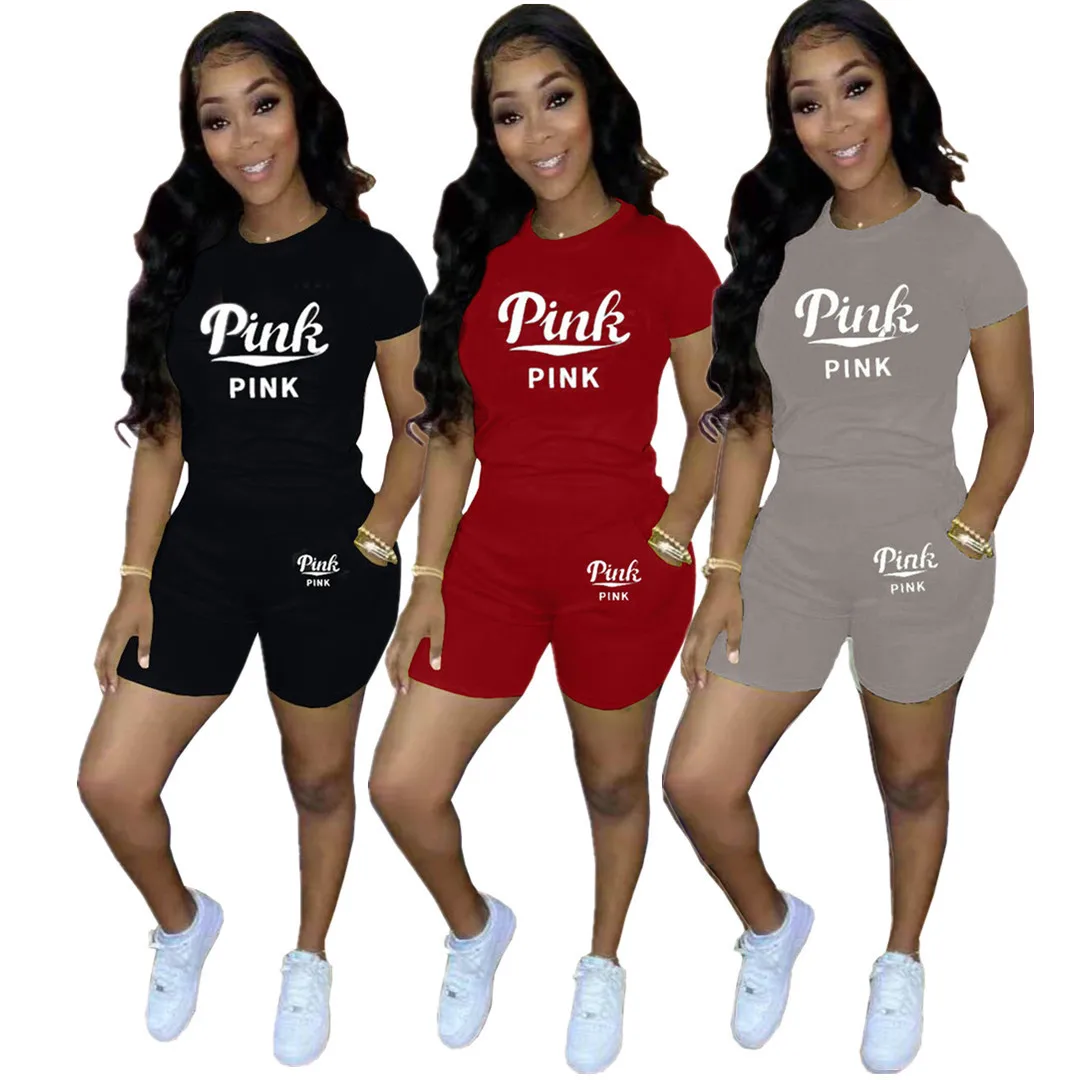 

2021 new arrival summer fast delivery best quality plus size two piece set women clothing women clothing sets