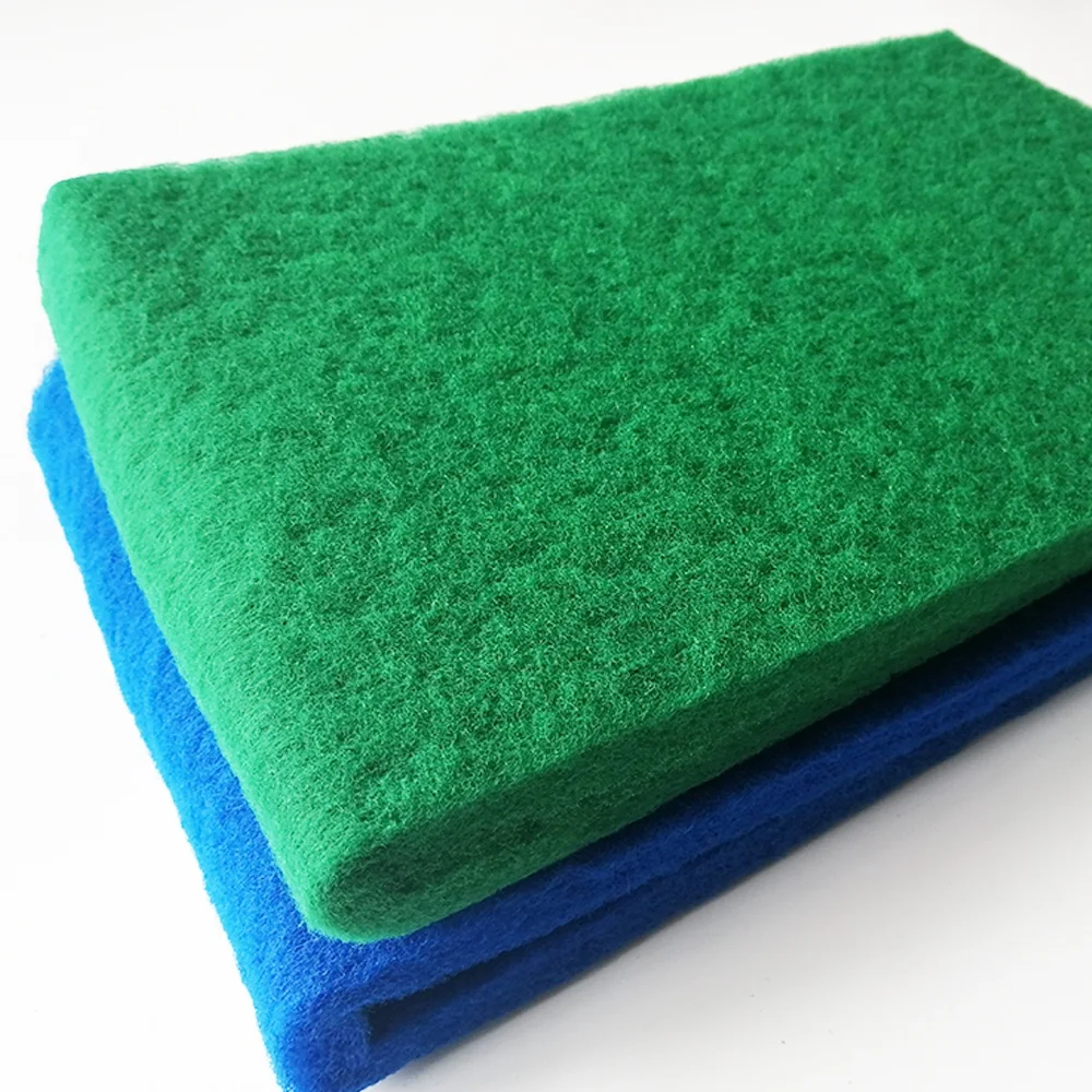 

Foam Sponge Filter Media Pad Fish Tank Aquarium Filter, Black,green