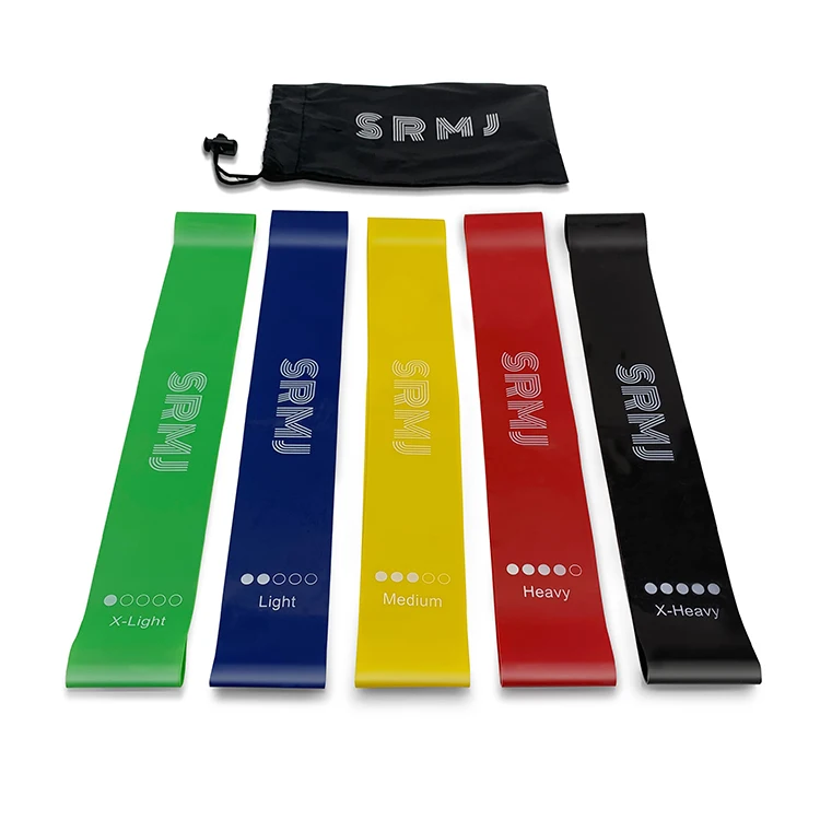 

Wholesale Exercise Fitness Latex Elastic Hip Circle Workout Resistance Bands, Yellow/green/red/blue/black