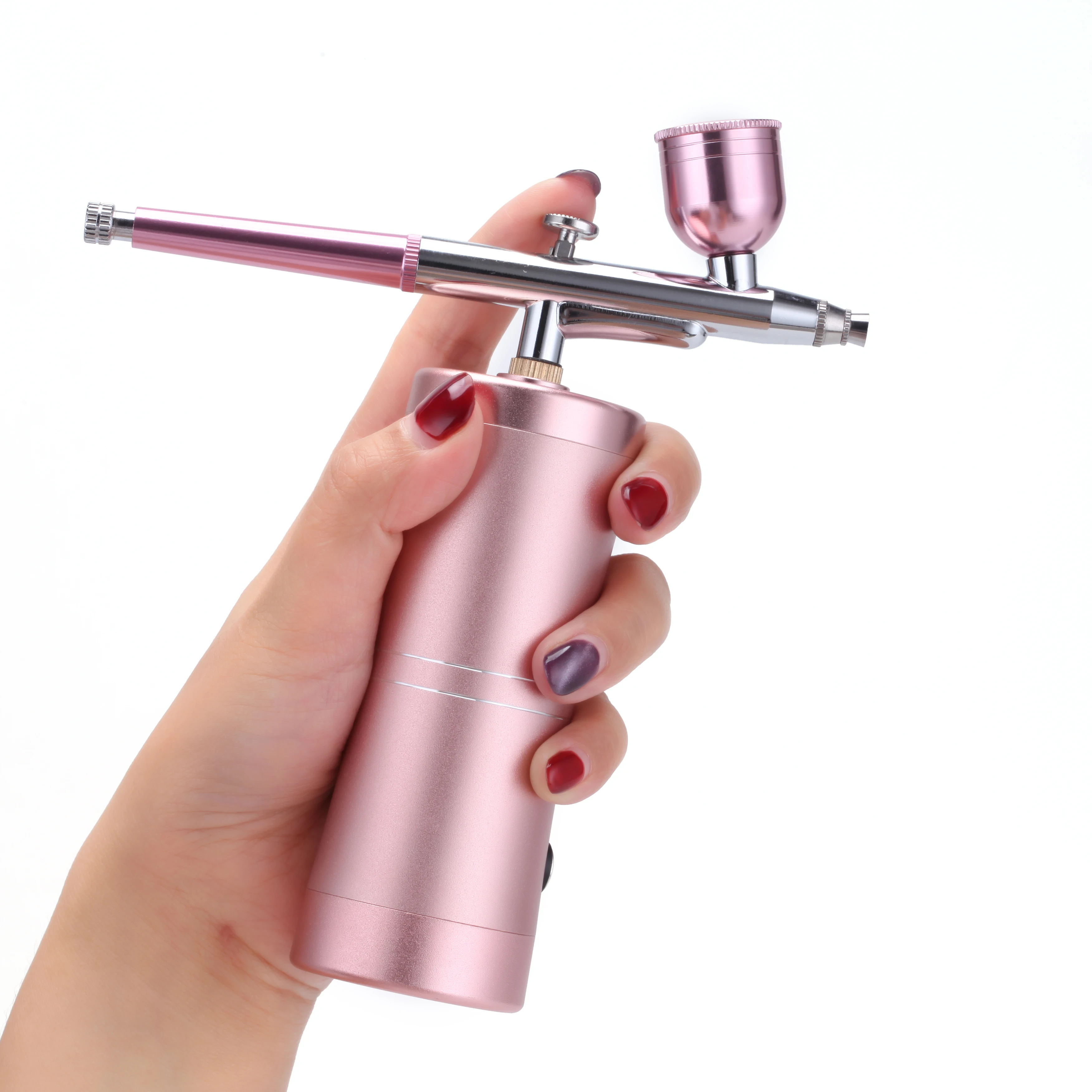 

New model Single Action Cordless airbrush for makeup, nail art airbrush and cake decorating airbrush