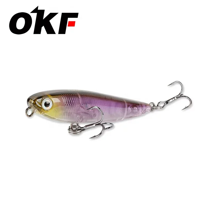 

AHHP 60mm 3.1g Fishing Lures Bait Pencil Lure Pesca Bass Fishing Wobbler PE080, 10 colors