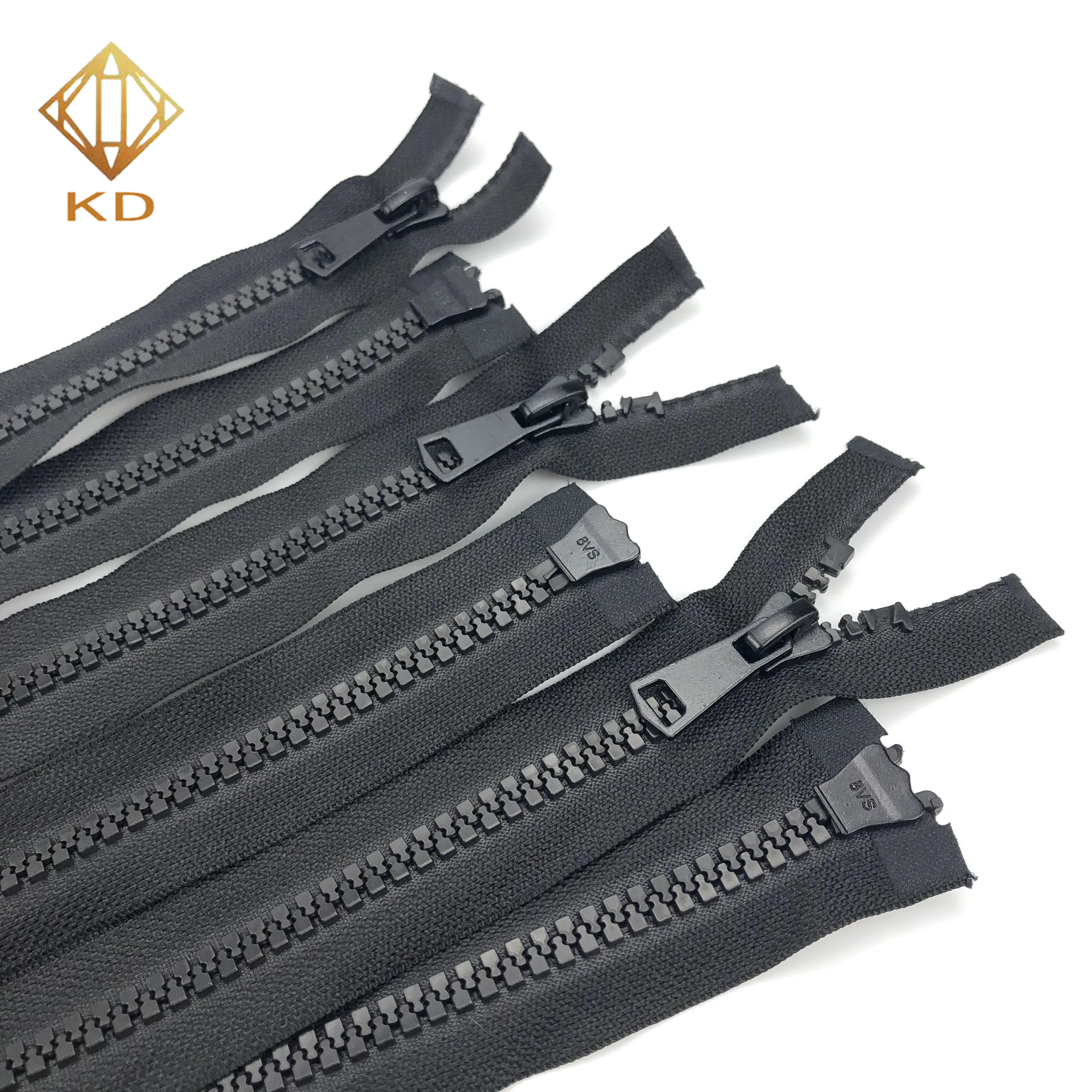 

Custom Zip Plastic Resin Double Ended Waterproof Zipper