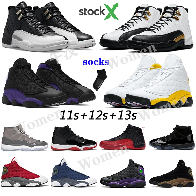 

2022 Newest High quality Retro sports shoes AJ 11 12 13 Del Sol Cool Grey Playoffs In Stock X Brand basketball shoes for men