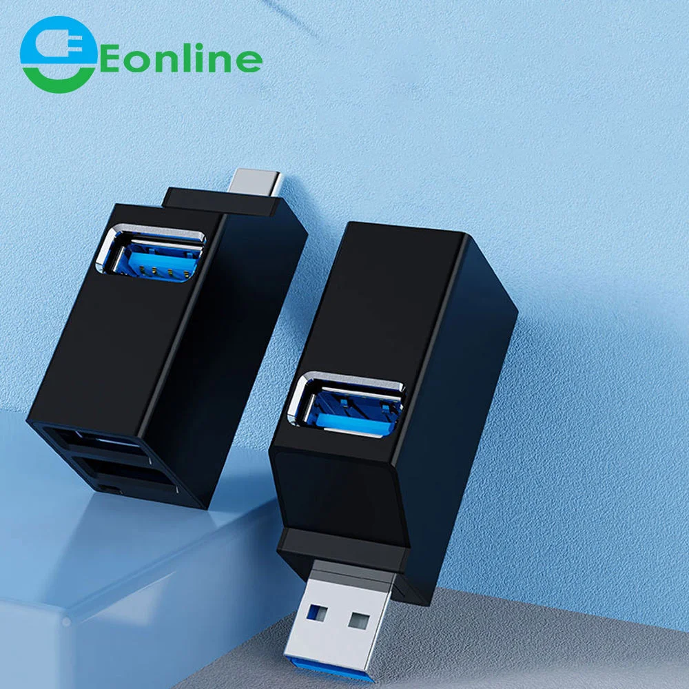 

EONLINE Multi Ports USB 3.0 HUB Data Transfer Splitter Box Adapter Extender For PC Laptop Macbook Pro 13 15 Air Mobile Phone