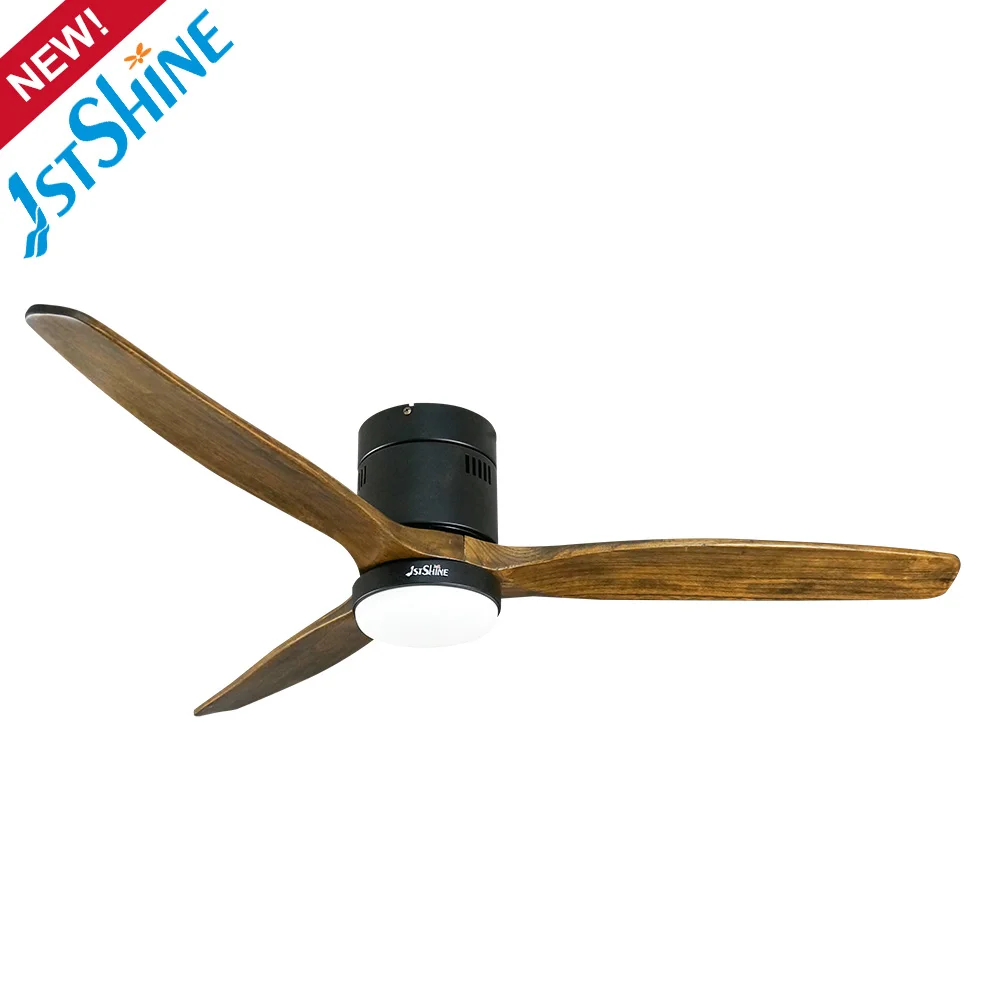 1stshine 2020 innovative products modern Loft ceiling decorative 52 inch flush mount ceiling fans