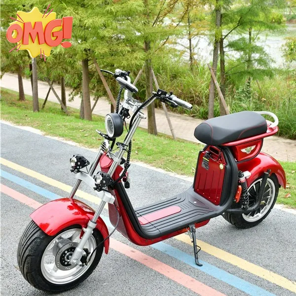 

2022 Fashion Scooter Citycoco 2000W Electric Scooter, Black