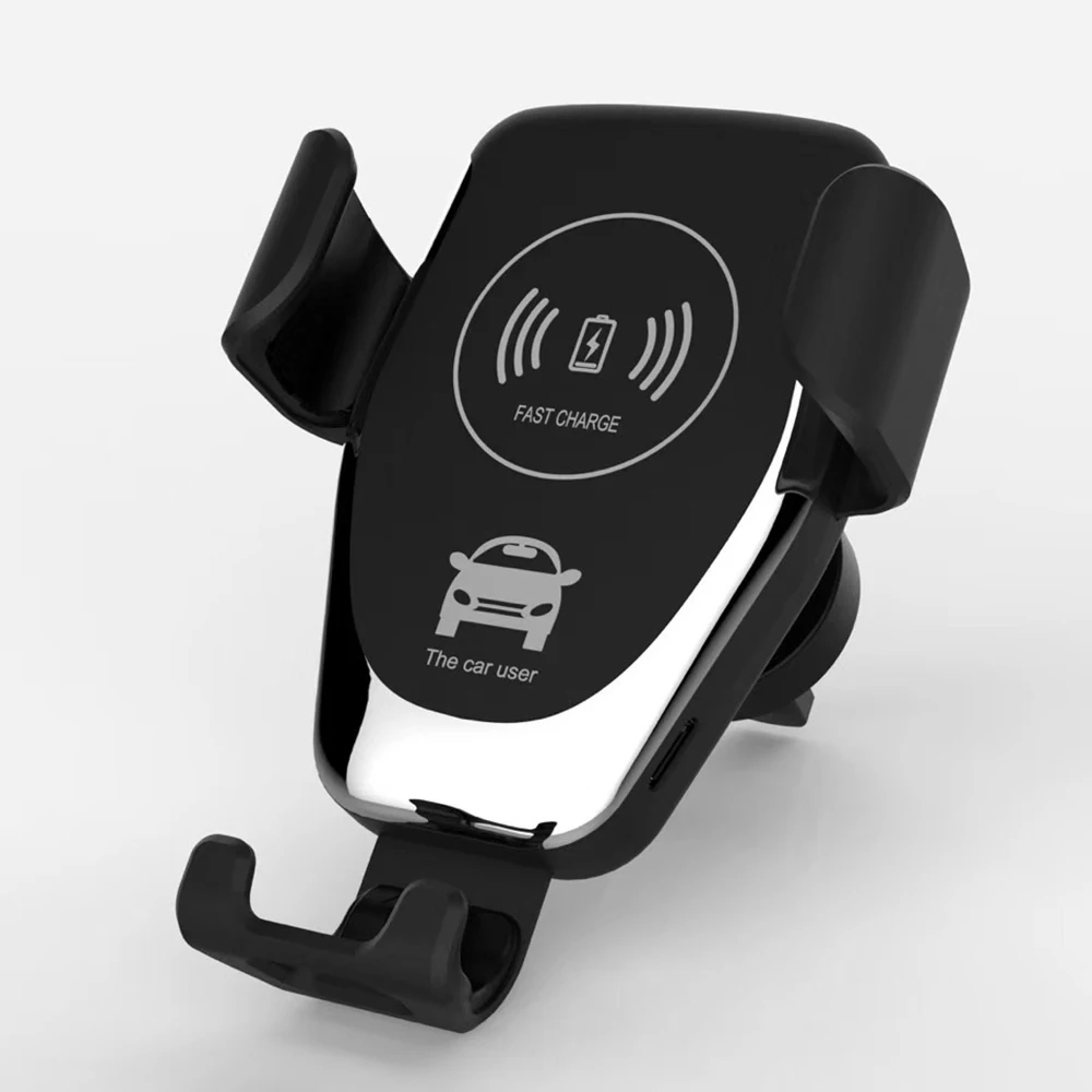 

Free Shipping 1 Sample OK RAXFLY Universal 10W Qi Fast Charge Mobile Phone Holder Wireless Charging Charger Car Mount