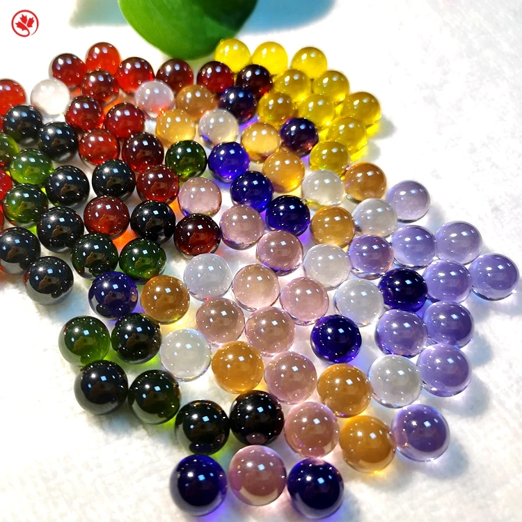 

3A high quality colorful round ball shape cubic zircon manufacture beads loose gemstone