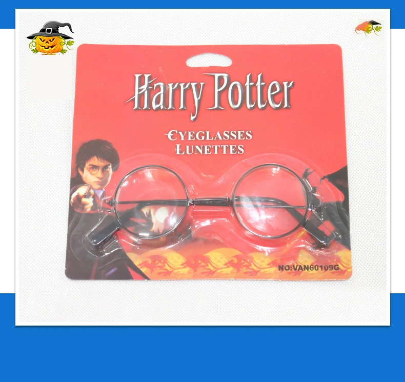 Halloween Decoration Harry Potter Glasses Party Decorative Glasses Cosplay