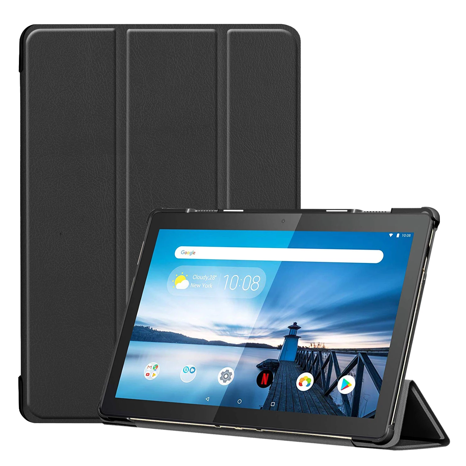 

Smart Protective Tablet Flip Cover For Lenovo Tab M10 TB-X605F/TB-X505F