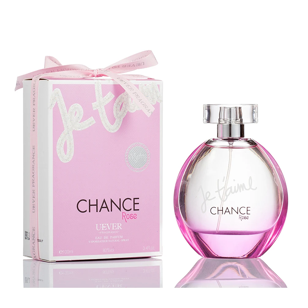 

Private Label Long Lasting Perfumes Rose Scent Body Perfume For Women 100ml