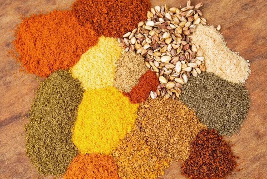 Indian curry powder jar