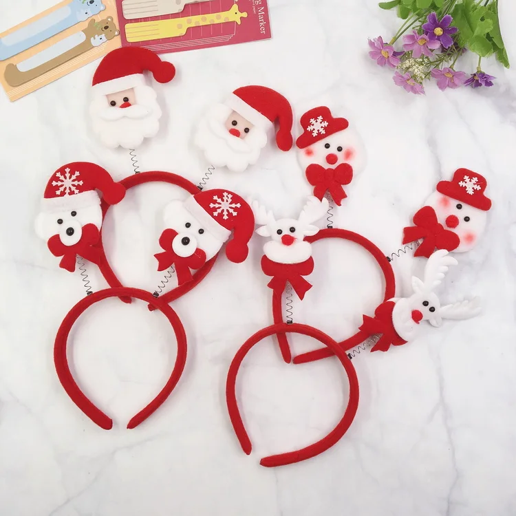 Wholesale Children Party deer reindeers Christmas Gift Tree Elk Headbands