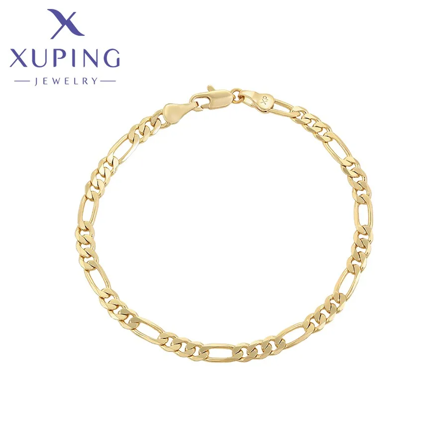 

X000723870 Xuping Jewelry Fashionable and Exquisite 14k Gold Simple Valentine's Day Gift Ladies Bracelet