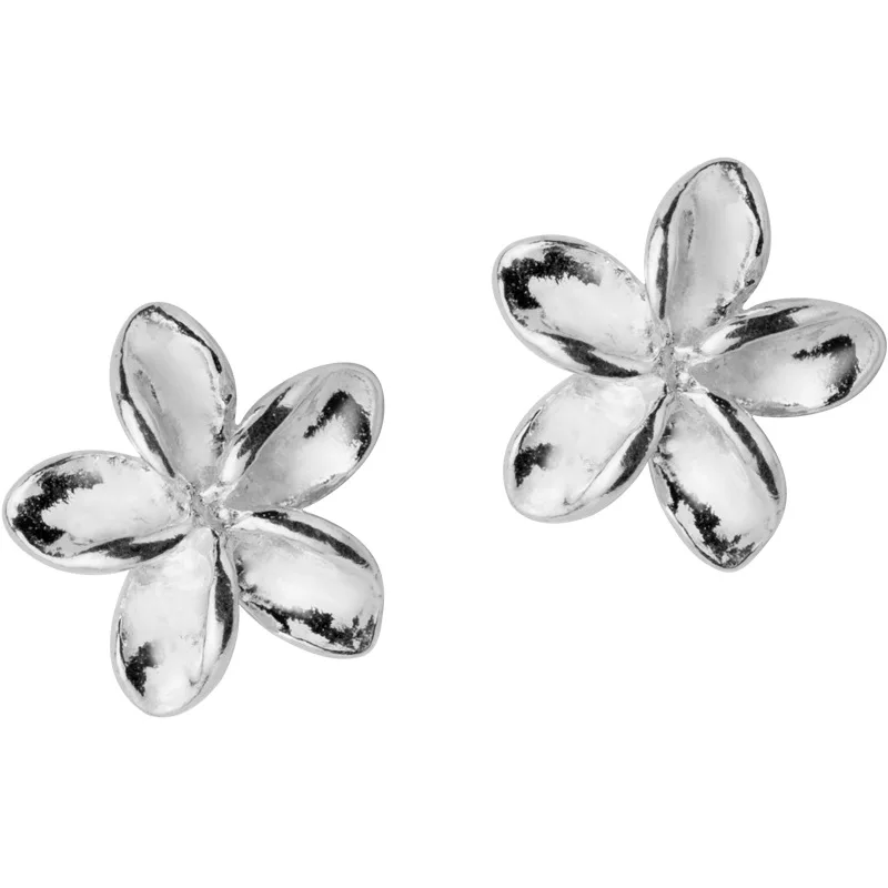 

Fashion Earring 925 Sterling Silver Cute Sweet Flower Nature Earrings for Women Jewelry Accessories