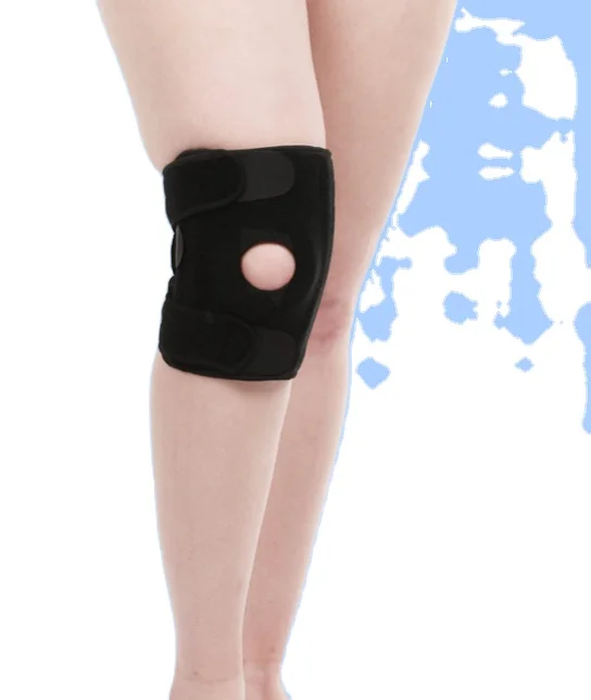 

Maiket Adjustable 3D Hinged Knee Support brace Open Patella magnetic Knee Brace