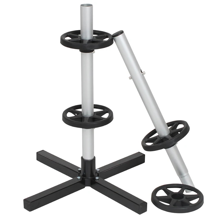 Wholesale Portable Aluminum 4 Car Wheel Display Holder Tire Stand