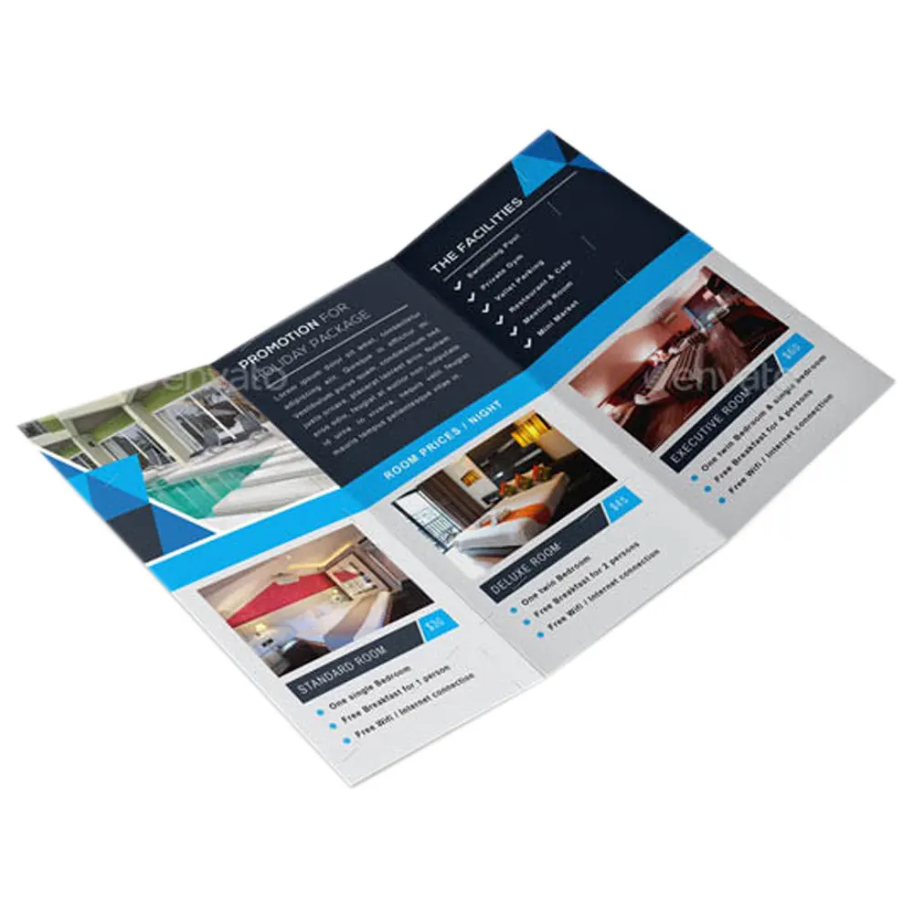 Full Color 3- Fold Brochure Printing