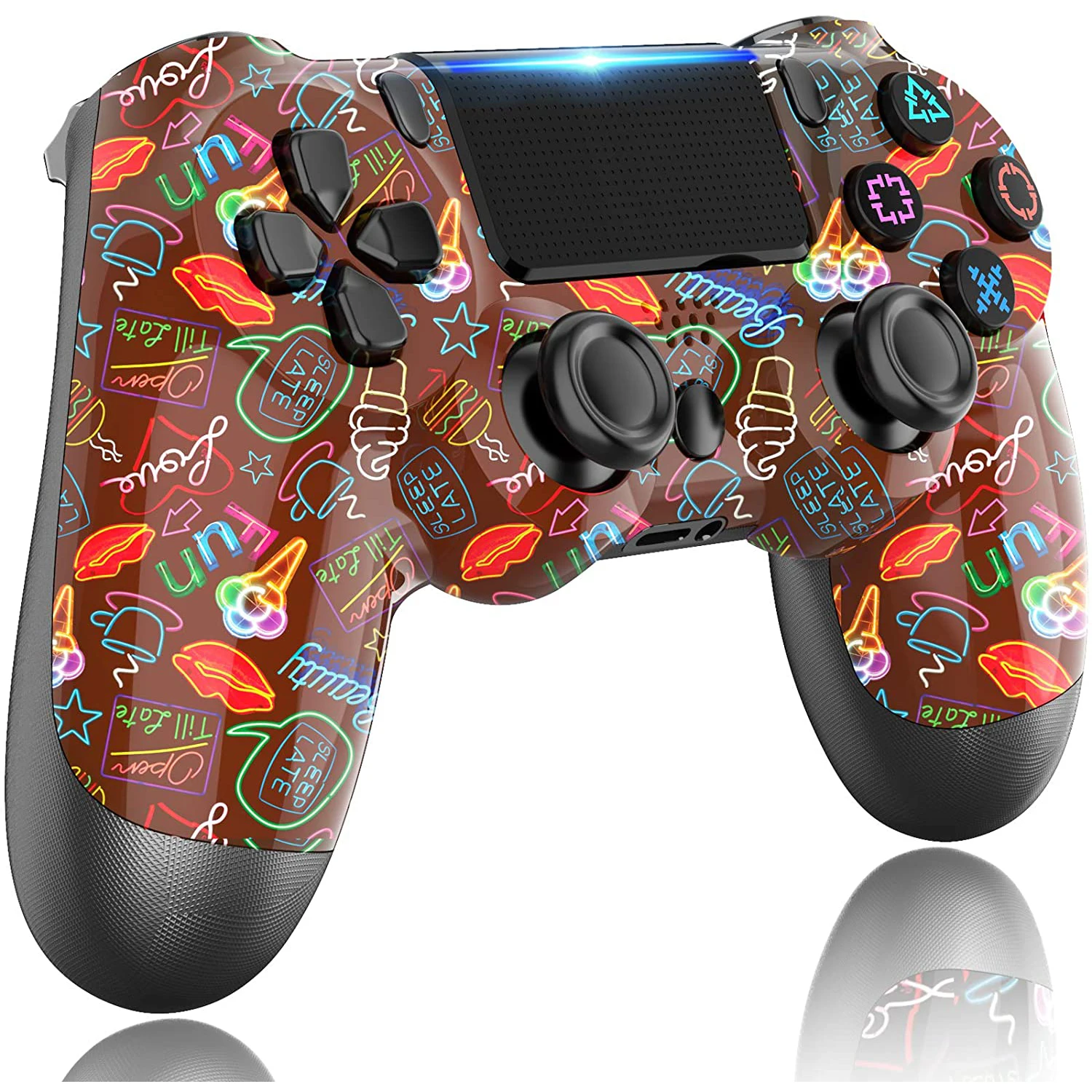 

chocolate brown Wireless Controller for Play station 4 Compatible with PS4/Slim/Pro Console
