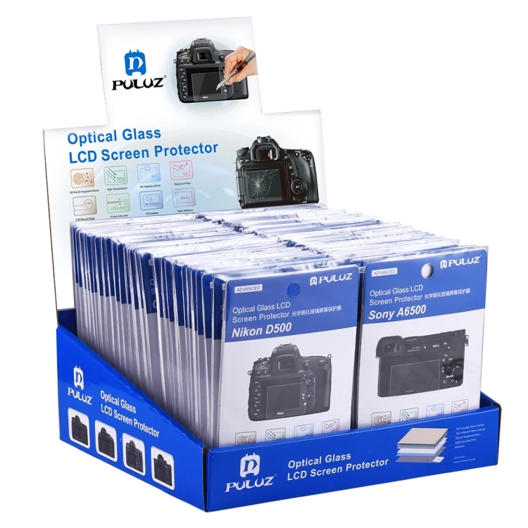 

60 PCS 2.5D Curved Edge 9H Tempered Glass Film Camera Screen Protector
