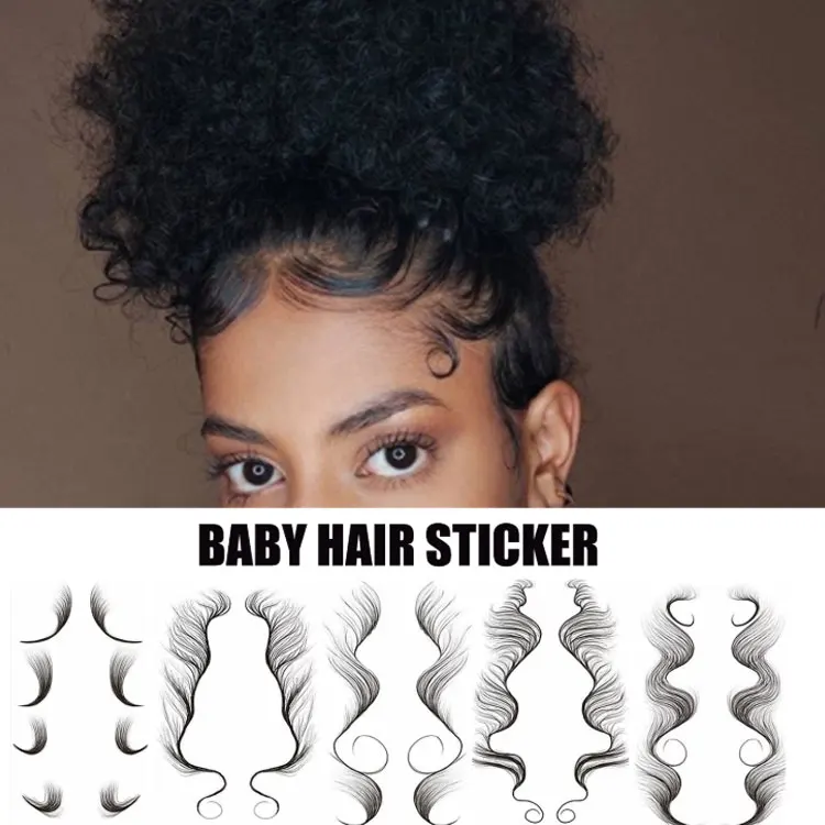 

Environmentally friendly safe and non-toxic waterproof Custom Hairline baby hair edges tattoo