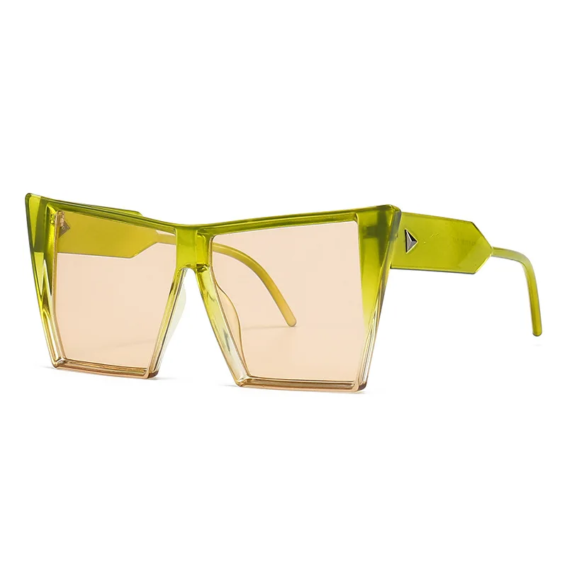 

retro Extra large shades plastic custom sunglasses 2023 square modern sun glasses women gafas de sol sunglass