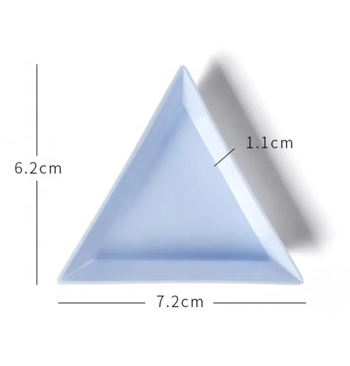 

HIgh quality rhinestone tray Triangle Plastic Tray Tool DIY Storage Packing