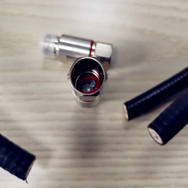 RF Coaxial N Female Clamp Connector for 1/2 inch Foam Feeder Cable