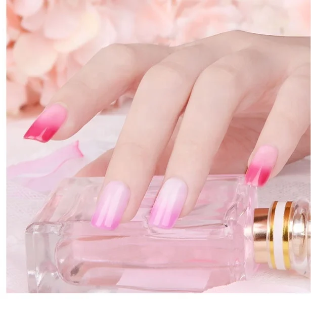 

Free sample RS Nail colour changing nail polish colour changing gel, 98 colors for choosing