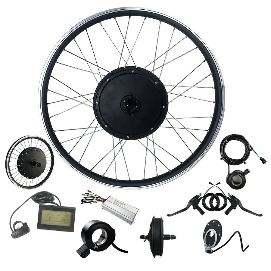 

Hot selling cycling 48v 1000w Mountain bike motor KT-LCD3 refit electric bike parts conversation kit, As pic