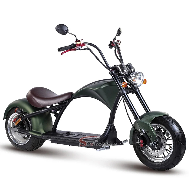 

2022 New Model Citycoco 2000W 20AH Removable Battery Scooter Electric Motorcycle in Europe Warehouse Stock, Matte red/matte black/matte green/diamond green/silver/gold