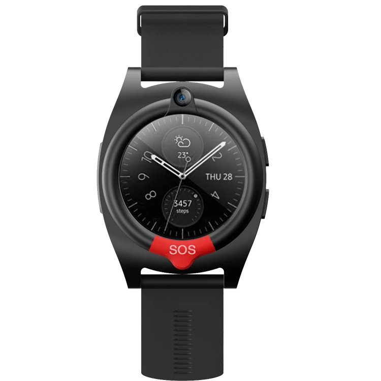 

2019 WIFI 4G Smart Watch With Video Call, GPS Tracker SOS Call Smart Phone Watch With Fall Down Alarm