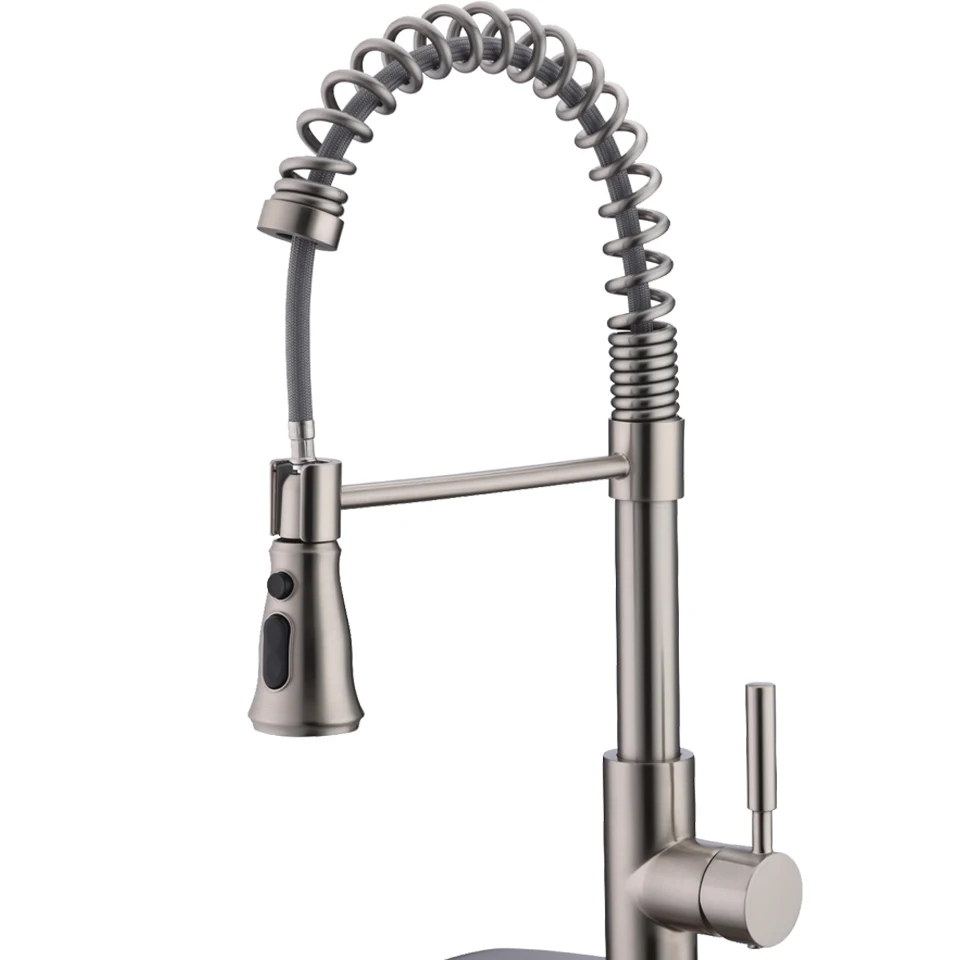 

Faucet for kitchen sink Brass Modern Kitchen/Apartment/Home Kitchen taps with pull out spray stainless steel