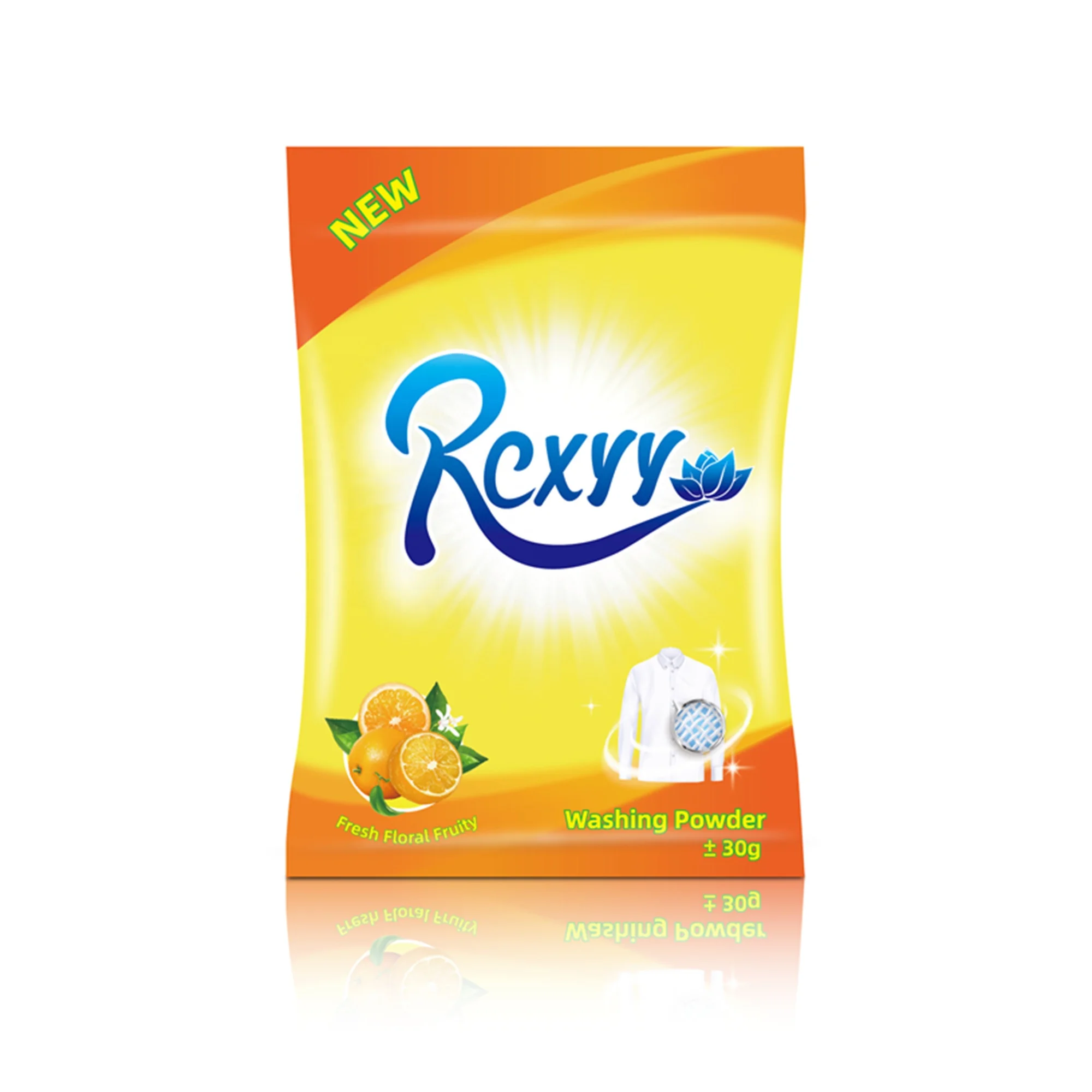 Customize Quality 30g Small Bag Packed 10% Active Matter Phosphorus-free bulk Washing detergent Powder