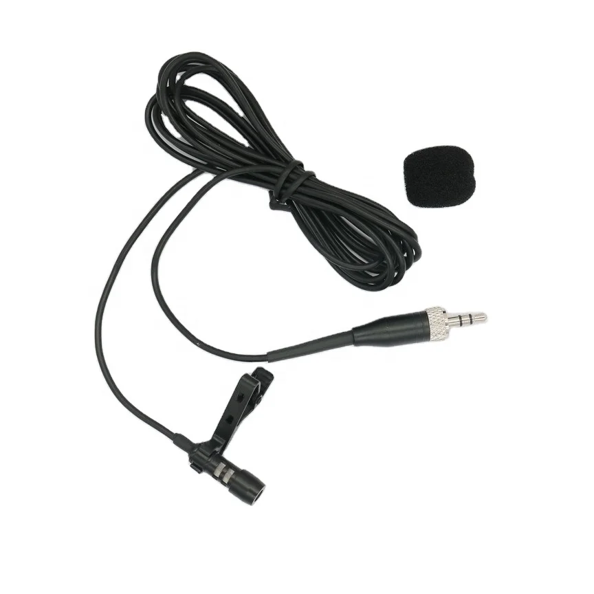 

MiCWL T60 Best Tie Clip-On Lavalier Microphone For ULX SLX PGX QLX GLX G2 G3 G4 G5 Audio-Technica MiPro etc Wireless System