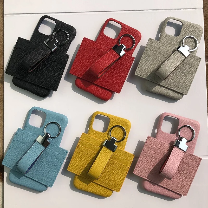 

Genuine Leather Goods For iPhone 11 pro Leather Case ,Leather Card Holder , Leather keychain