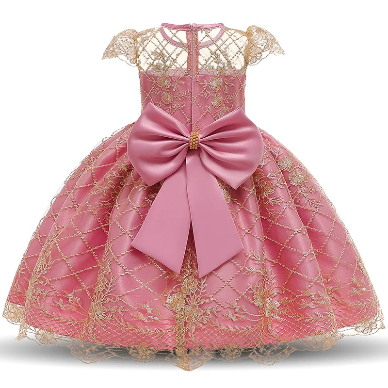 

S0130A High Quality Princess Ruffle Tulle Flower Girls evening kids dresses