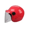 2019 High quality ABS materials open face motorcycle helmet with single visor