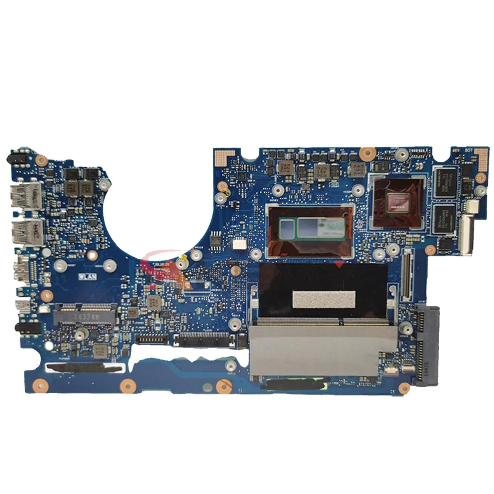 

UX32LA-LN REV 2.0 Laptop Motherboard For ASUS UX32LN UX32LA UX32L Original Mainboard 4GB-RAM I7-4500U I5-4200U GT840M /UMA