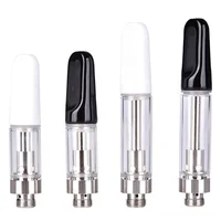 

Ecig oem leakage proof 510 cbd cartridge refillable 1.0ml ceramic coil heating great off white vape carts