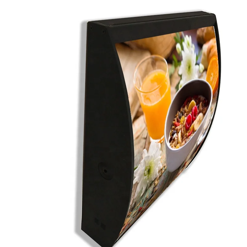 Indoor custom advertising display Light Box fast food menu board light box