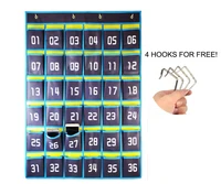 

Numbered Classroom Pockets for Cell Phones and Calculator Holder Hanging Wall Door Organizer Chart(36 pockets, 48 pockets)