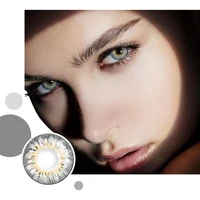 

Polyflex Korea design Wholesale eye contact price color eye beauty cosmectics soft contact lenses